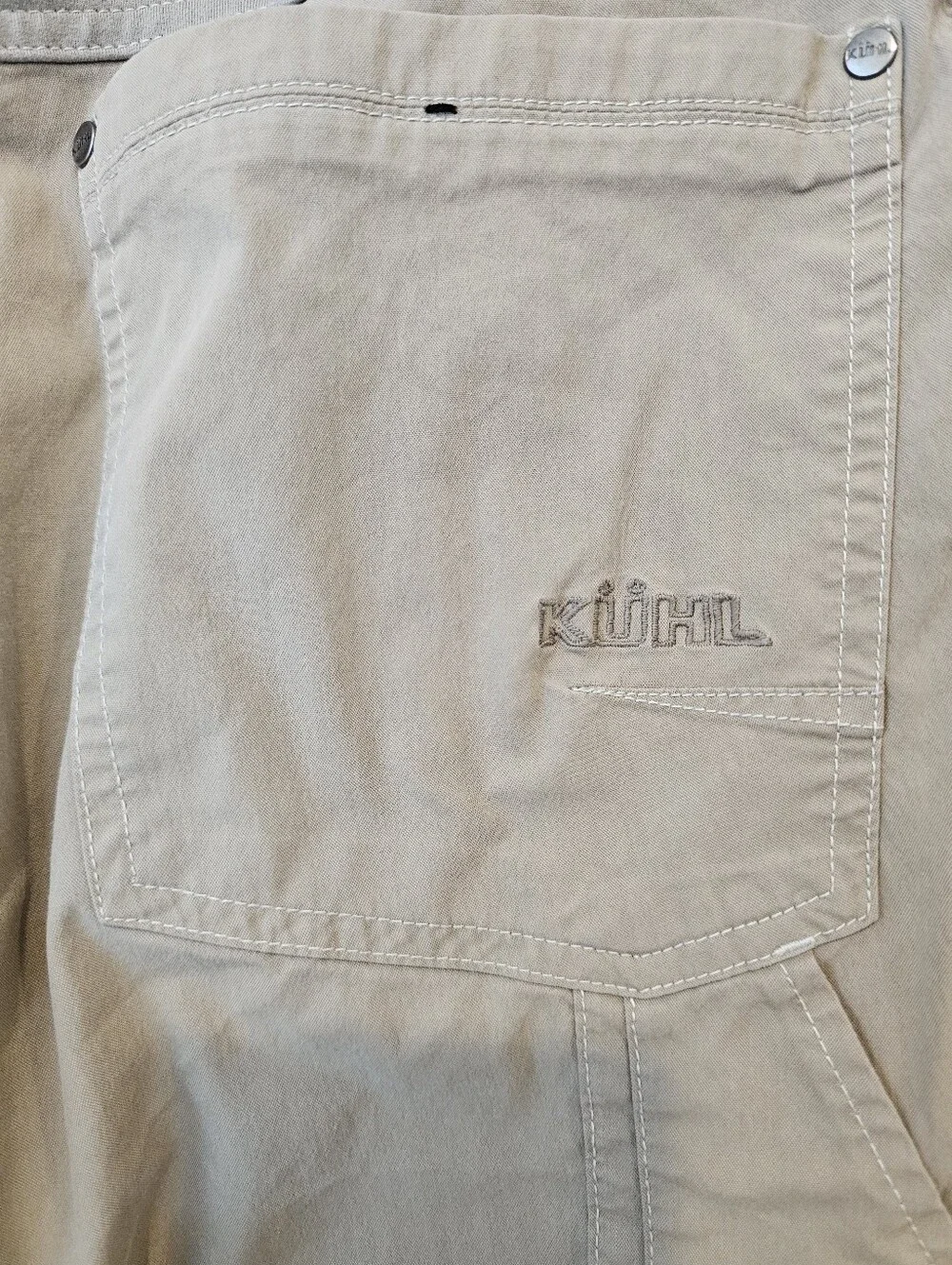 Kuhl Radikl Mens Khaki Hiking Pants Size 32 X 32
